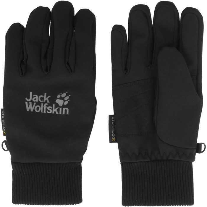 Рукавички Jack Wolfskin Supersonic, чорні, XS, одна штука
