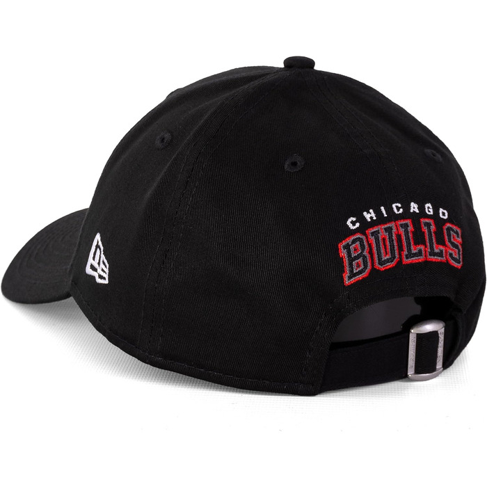 Кепка New Era 9Forty NFL NBA MLB Limited Edition Chicago Bulls чорно-червона, універсальний розмір