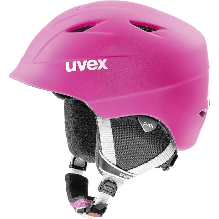 Дитячий лижний шолом Uvex Airwing 2, 48-52 см, блакитно-білий, матовий