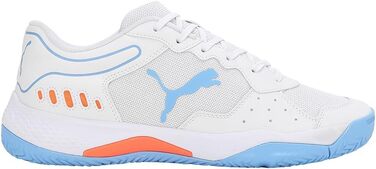 Футбольні бутси PUMA Solarsmash Rct для чоловіків, 44.5 EU, білий, чорний, блакитний