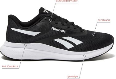 Кросівки Reebok Energen Run 4 для чоловіків, чорно-білі, 46 EU