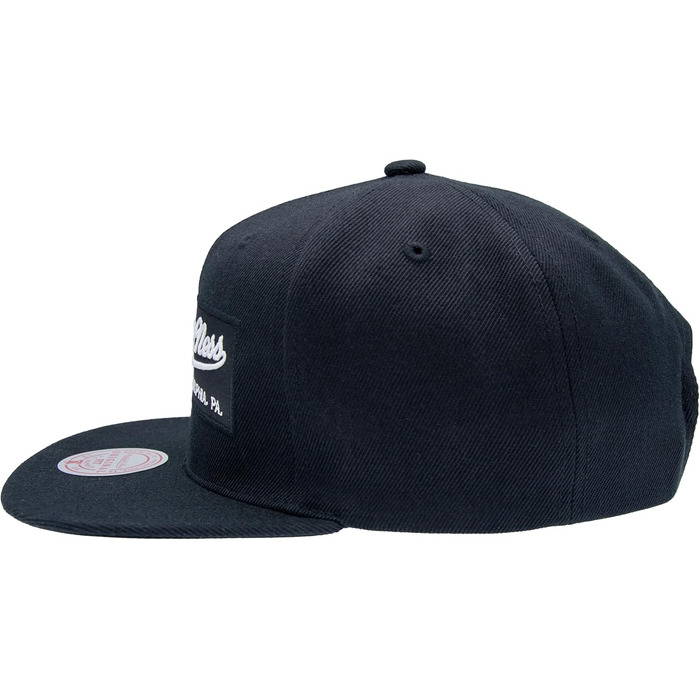 Кепка Mitchell & Ness 2 Tone Box Logo Snapback чорно-біла, універсальний розмір
