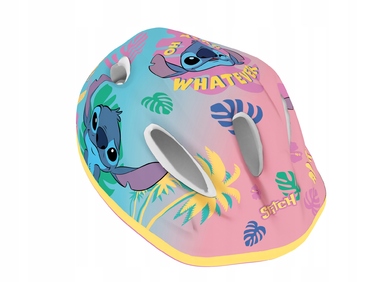 Комплект захисту для роликів та скейта (шолом, наколінники, налокітники) — Stitch