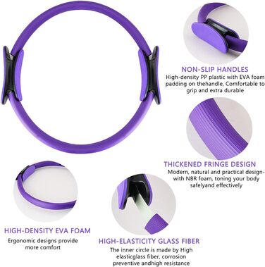 Кільце для пілатесу PROVO: тренажер для силових вправ та корекції фігури