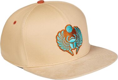 Кепка-снэпбек Cadency унісекс з прямим козирком, регульований розмір, бежевий