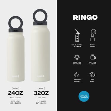 Пляшка для води Ringo 700 мл айворі (слонова кістка)