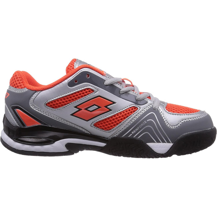 Дитячі тенісні кросівки Lotto Sport RAPTOR EVO JR (30 EU) – кольорові, червоно-срібні