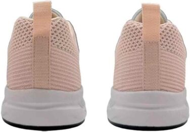 Жіночі боулінгові туфлі Elite Comfort – універсальні підошви, ультралегке сітчасте полотно, спортивний стиль, сірий, персиковий, 38 EU