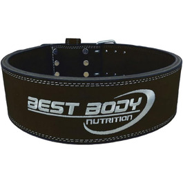 Пояс для пауерліфтингу Best Body Nutrition Dreikampfgürtel XXL, шкіряний, для важкої атлетики