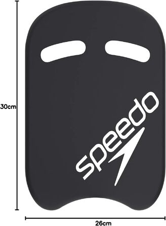 Дошка для плавання Speedo Kick Board для дорослих (унісекс), чорно-біла, універсальний розмір