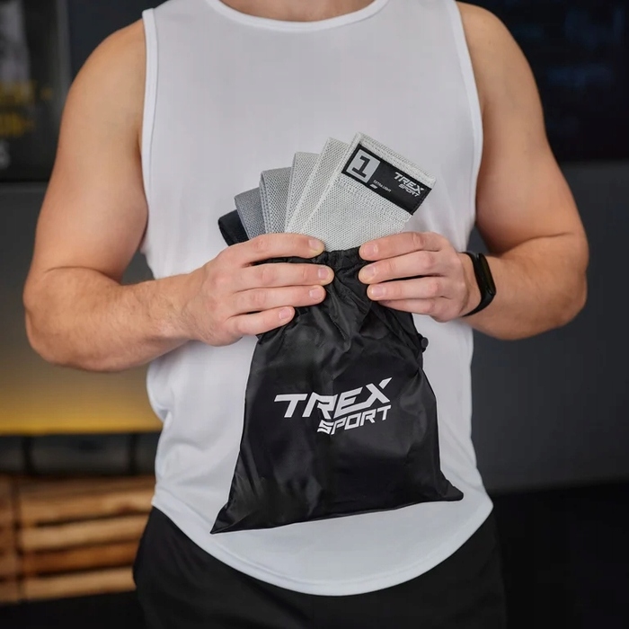 Набір фітнес-резинок Trex Sport TX-038PBA, 5 шт.