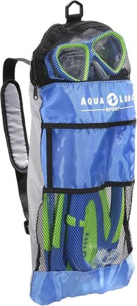 Набір для дайвінгу Aqua Lung Sport La Costa Junior Pro для дітей (маска, трубка, ласти) з сумкою - 32-35 Aqua