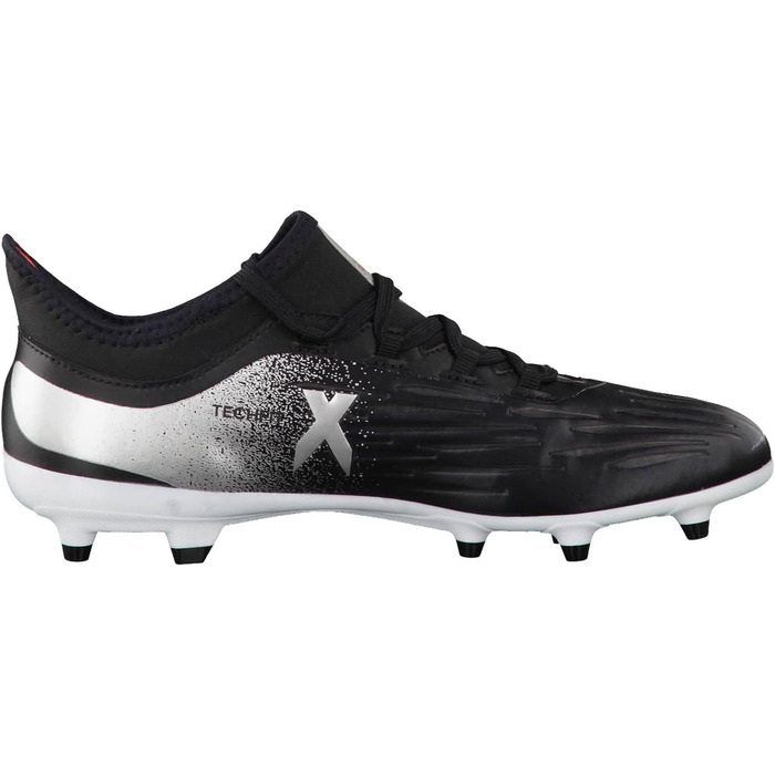 Чоловічі футбольні бутси Adidas X 17.2 FG, 36 EU, чорний/металік/червоний