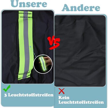 Водонепроникний чохол для велосипеда MOZMY на 1-3 велосипеда, 210x112x112 см, захист від погодних умов, з отворами для замка
