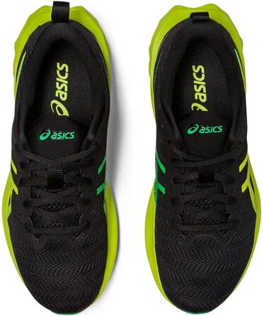 Дитячі кросівки ASICS Novablast GS, чорний/лаймовий, 40 EU