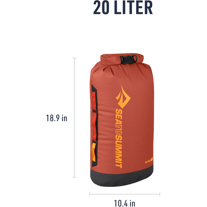 Водонепроникний мішок Sea to Summit Big River - мішок для спорядження (Picante Red, M)