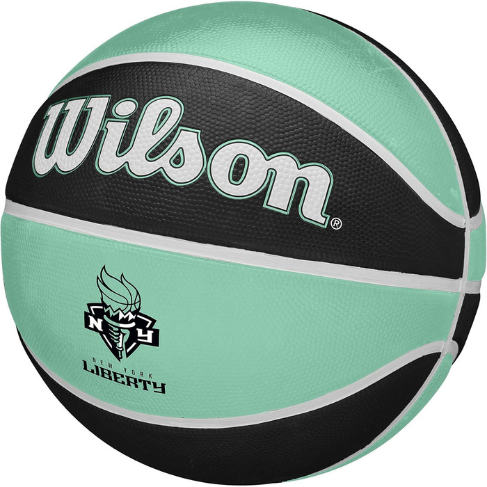 Баскетбольний м’яч WILSON WNBA Team Tribute для жінок, офіційний, розмір 6, New York Liberty