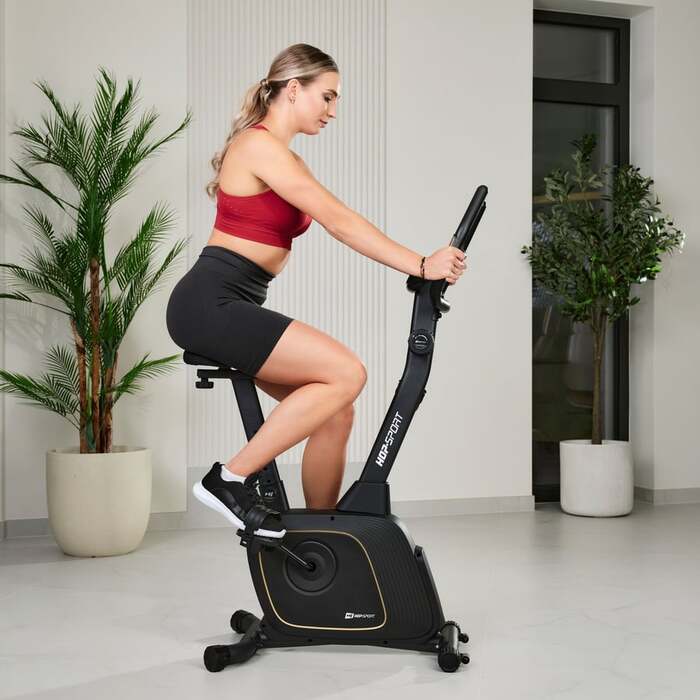 Велотренажер Hop-Sport HS-3000H Nexon магнітний чорний