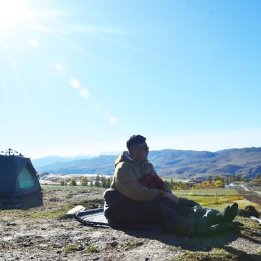 Спальний мішок фланелевий теплий 3-4 сезони XXL з бавовняним підкладком для дорослих, риболовлі, кемпінгу, піших прогулянок, легкий для дому та на вулицю, блакитний, 2lbs наповнювач