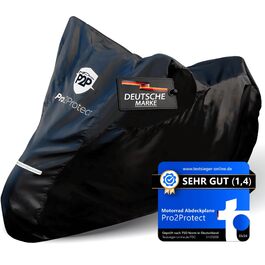 Водонепроникна накривка для мотоцикла Pro2Protect® - захист від дощу та сонця | Накривка для мопеда, скутера, Vespa, ролера | Garage для мотоциклів
