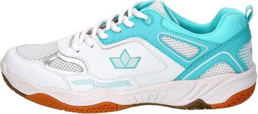 Жіночі кросівки для залу Lico Sprint Indoor Hallenturnschuhe, 38 EU, білий та бірюзовий