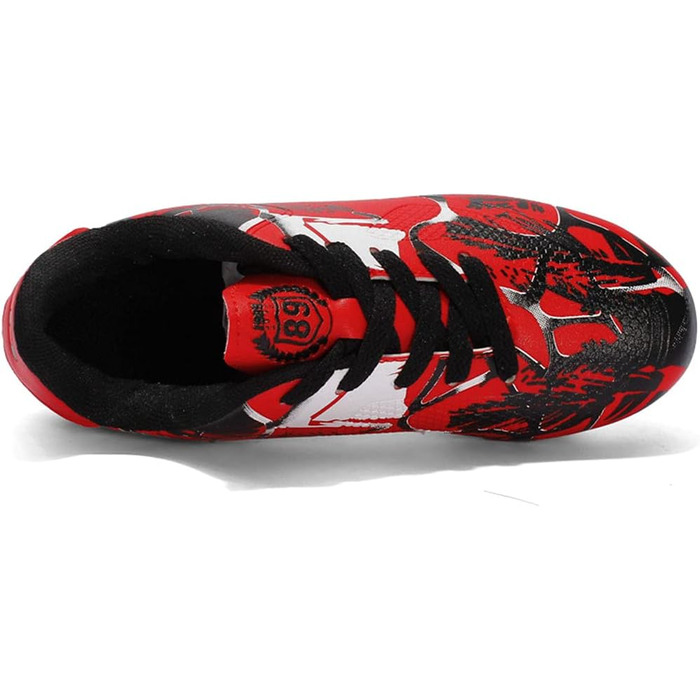 Дитячі футбольні бутси для хлопчиків та дівчаток, червоні. Розмір 37 EU. Тренувальні футбольні черевики для унісекс.