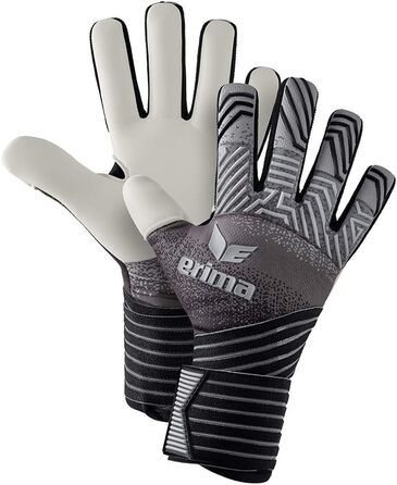 Воротарські рукавички Erima Jugend Flex RD Pro, чорні/сірі/білі, розмір 6, для дітей
