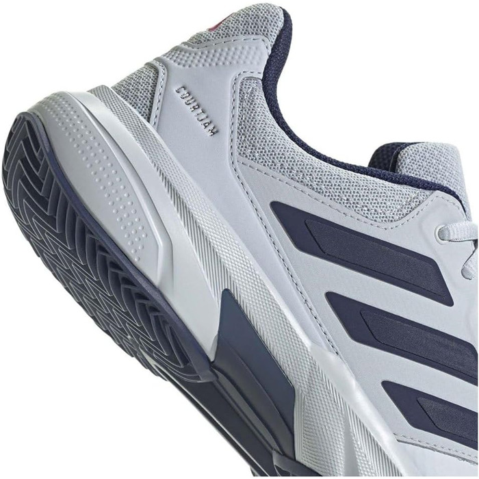 Тенісні кросівки adidas CourtJam Control 3 Clay для ґрунту, Halo Blue/Dark Blue/Team Shock pink, 46 2/3 EU