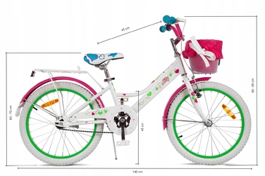 Дитячий велосипед Turbo LILY 20