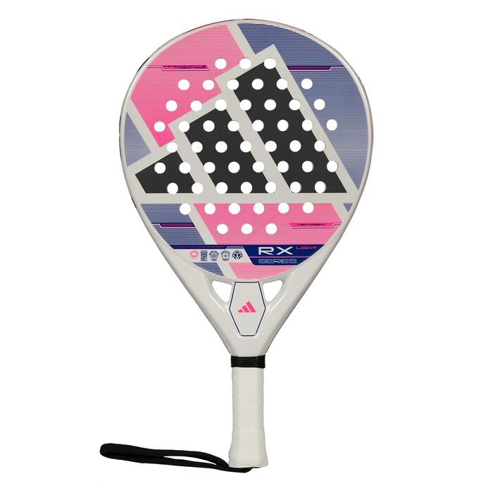 Ракетка для падел Adidas Rx Series Light 2026 (біла) 420г - Легка, професійна