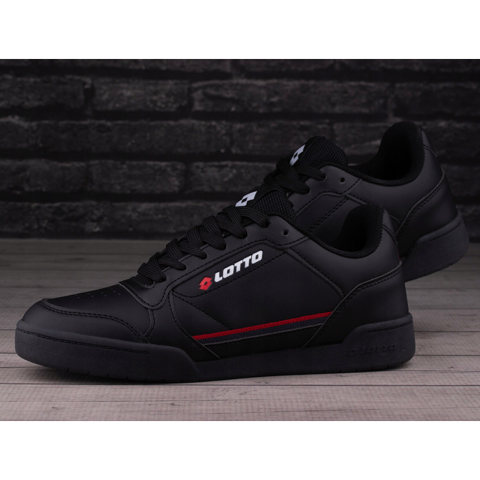 Чоловічі спортивні кросівки Lotto Nandu black/red 2400100U 1130