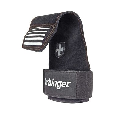Захисні лямки для підйому ваги Harbinger Lifting Grips, чорні, розмір S/M