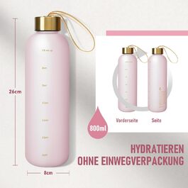 колір: 800 мл - роза