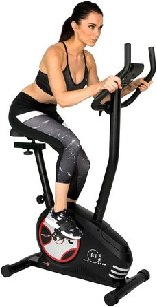Велотренажер Christopeit Sport BT, 24 рівні, магнітний, до 120 кг, LCD-дисплей