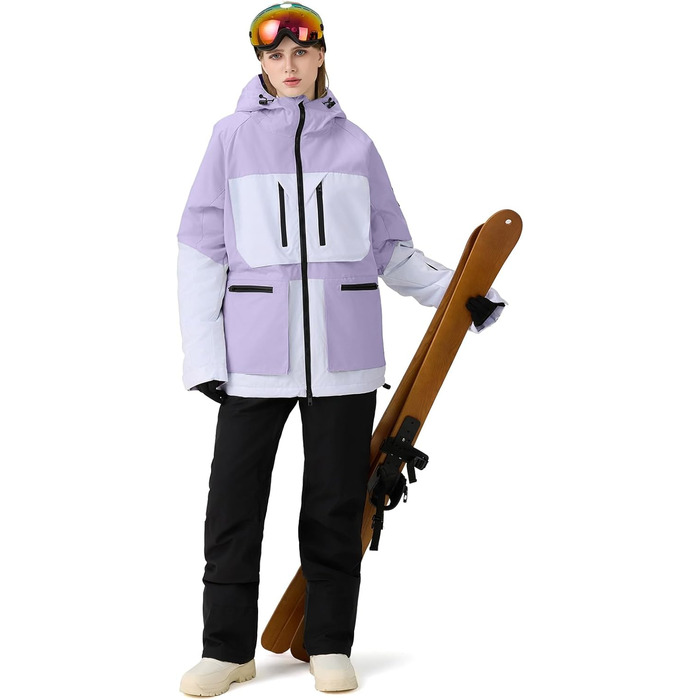 Костюм для катання на лижах Daen (XXL) - комплект куртка та штани, водонепроникний, вітронепроникний, для зимового відпочинку