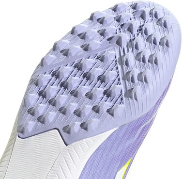 Дитячі футбольні бутси Adidas F50 SPARKFUSION League W Mid Turf - Violet Tone, Lucid Lemon, Purple Rush, 37 1/3 EU