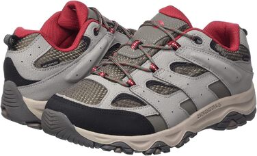 Дитячі трекінгові черевики Merrell Moab 3 Low WTRPF, Boulder Rot, 4.5 Big Kid