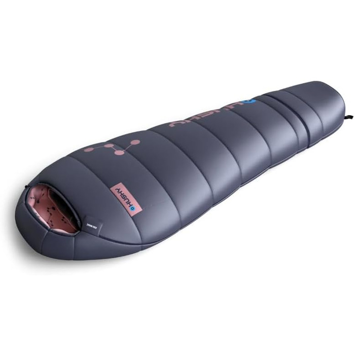 Дитячий спальний мішок Husky Mumienschlafsack Magic -15°C Lila 2024, 150-180 см, колір блакитно-ліловий