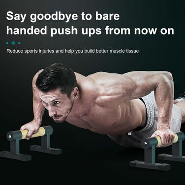 Паралелетки для віджимань з неслизькими ручками, бруси для стійки на руках, обладнання для калістеніки для силових тренувань та калістеніки (Indoor/Outdoor)