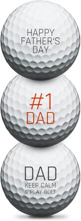 Гольф-м'ячі Titleist Pro V1 / Pro V1x, 3 шт., лімітована серія до Дня батька