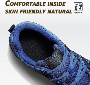 Чоловічі кросівки ASHION для спорту та бігу. Легкі, дихаючі, блакитні, 39 EU