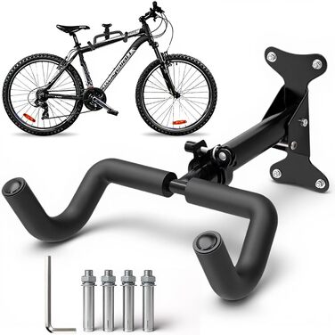 Кріплення для велосипеда на стіну, регульоване, 30 кг, для MTB та шосейних велосипедів