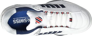 Тенісні кросівки K-Swiss Performance KS TFW DEFIER для чоловіків, 44.5 EU, білий/блакитний/червоний