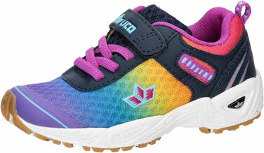 Дитячі спортивні черевики Lico Barney для залу (39 EU, темно-синій, фіолетовий, бірюзовий)