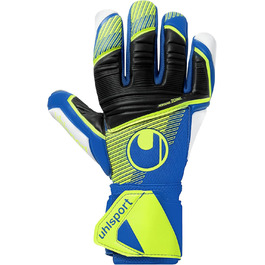 Воротарські рукавички Uhlsport Absolutgrip HN Pro Jr для дітей і дорослих, розмір 7, сині/жовті, професійні
