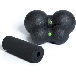 BLACKROLL DUOBALL набір для самомасажу фасцій, оригінал. Комплект: DUOBALL 08, DUOBALL 12, MINI ролик для фасцій