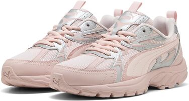 Кросівки PUMA Milenio Tech для дорослих, колір Mauve Mist (бузковий) з квітковим принтом, розмір 38 EU