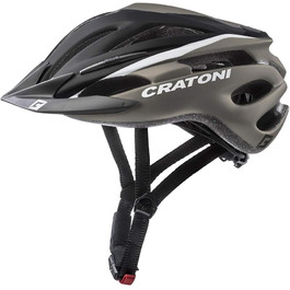 Велосипедний шолом Cratoni Pacer+, чорний-антрацит матовий, розмір L-XL