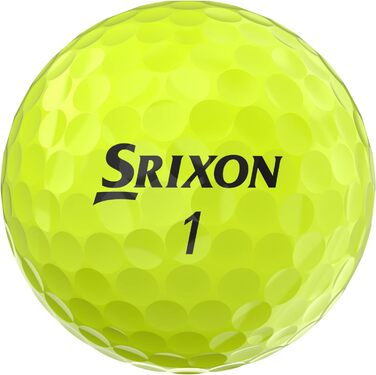 Гольф-м'ячі Srixon Soft Feel 14: преміум якість, стабільний політ, контрольований спін, Tour Yellow/Білий