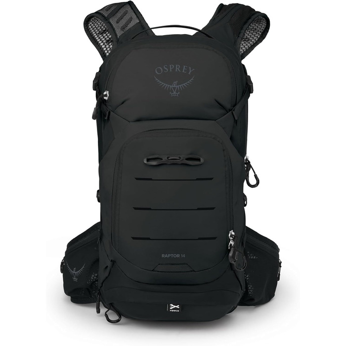 Чоловічий велорюкзак Osprey Raptor 14 з гідросистемою для гірського велосипеда